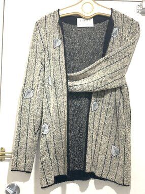 LIHLI AT SAKS FIFTH AVENUE KNITTED SWEATER CARDIGANS SIZE S
